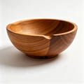 Extra Large Wooden Salad Bowl for Serving, Fruit Bowl, Tableware, Flair Design, and Stylish Wooden Serving Bowl