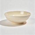 Colette Stoneware Nesting Bowls, Cream, Set of 3